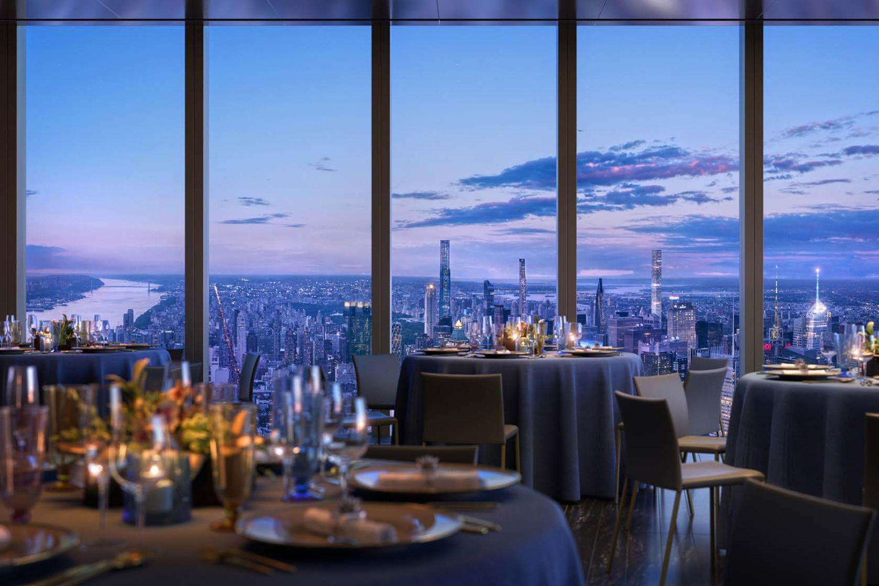 Peak, NYC - Dinner View